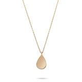 Solid Gold Cremation Urn Tear Drop Necklace | Glur Co.