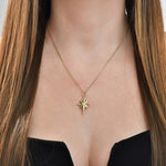 Solid Gold Cremation Urn North Star Necklace | Glur Co.