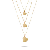 Solid Gold Cremation Urn Heart Necklace | Glur Co.