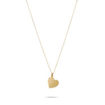 Solid Gold Cremation Urn Heart Necklace | Glur Co.