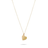 Solid Gold Cremation Urn Heart Necklace | Glur Co.