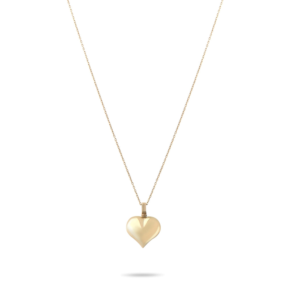 Personalized Gold Cremation Urn Heart Necklace - Glur Co.