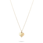 Personalized Gold Cremation Urn Heart Necklace - Glur Co.