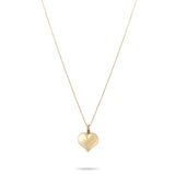 Personalized Gold Cremation Urn Heart Necklace - Glur Co.