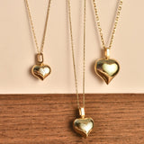 Personalized Gold Cremation Urn Heart Necklace - Glur Co.